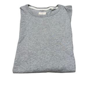 Rag & Bone Gray Short Sleeve Organic Cotton Tee Shirt Size Small